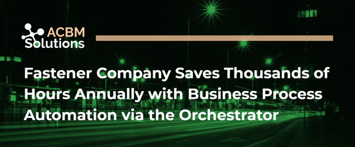 Orchestrator case study